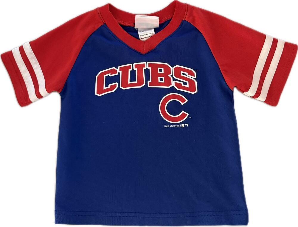 Chicago Cubs MLB Team Athletics Shirt Size 3T